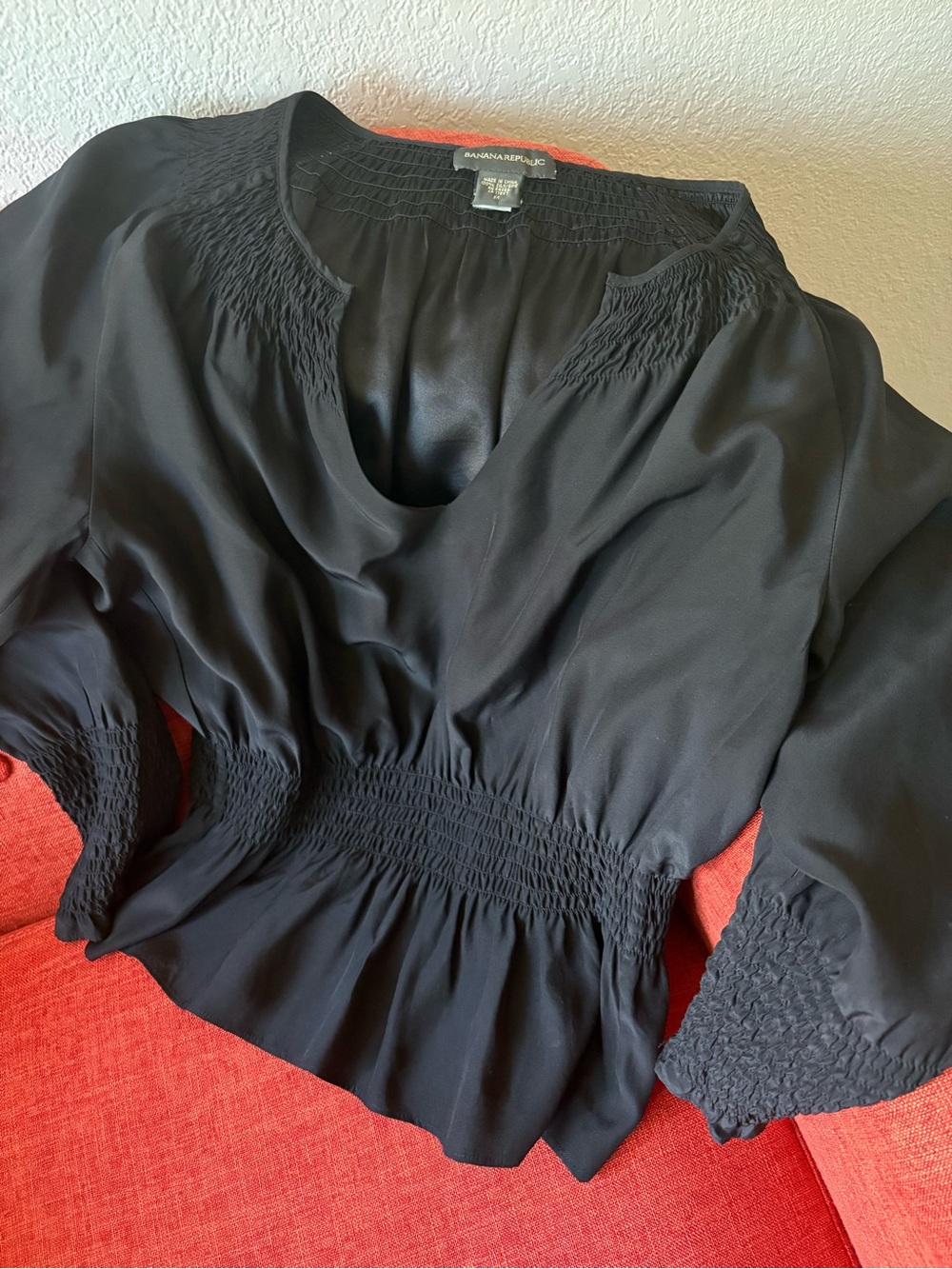 Banana Republic silk boho peplum top
Size M - Picture 4 of 5
